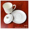 Fábrica para taza de cerámica oficina LOGO taza de café marca estilo europeo juego de taza creativa de porcelana fina