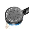 Cabezal de Ducha Potente a Presión Baño Ducha Grifo a Presión Negro Quinta Mano Portátil Samurai Negro