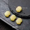Coleção de Acessórios de Cera de Abelha de Segunda Geração: Bolsa de Dinheiro de Cera de Abelha, Pequeno Pingente de Cabacinha, Acessórios para Joias Artesanais DIY, Atacado