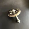 Abrazadera Redonda de Presión para Montaje de 50 Tapones Redondos Galvanizados en Caliente, Componente de Fijación para Placa de Rejilla de Fibra de Vidrio