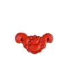 Fidelidad Natural Bermellón Lazo Mariposa Nudo Chino Alto Contenido Arena Roja Pulsera Pulsera Colgante Colgante Accesorios