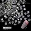 Celebridad de Internet Joyería para Uñas Grande Super Brillante Color Luz Forma Especial Fondo Puntiagudo Taladro Blanco Zirconia 5A Taladro Acumulativo Decoración para Uñas Taladro