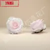 Rosa Artificial (Cabeza de Flor Anna Rose) Ventas Directas de Fábrica para Celebraciones de Bodas, Decoración de Escenas al Aire Libre, Arreglo de Arco de Pared de Flores