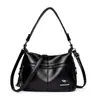Bolsa Feminina 2026 Novo Estilo Bolsa para Mulheres de Meia-Idade Tendência Transfronteiriça Bolsa para Mãe Casual Grande Capacidade Bolsa Transversal Bolsa de Mão da Moda