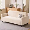 Sofá perezoso apartamento pequeño sofá de tela sala de estar del hogar habitación de alquiler sofá cama lujo ligero sofá doble de celebridad de internet