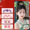Pegatinas de Tatuaje Estilo Antiguo para Niños, Impermeables, Duraderas, Lindas Pegatinas para Cejas de Rendimiento, Flor en Cara y Frente, Maquillaje para el Día del Niño