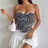 Camisole Sexy de Renda com Cadarço Estilo Francês de Nicho para Mulheres, Top Tubo Floral Retro de Rua