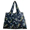 Bolsa de Compras Plegable Verde Japonesa y Coreana Ligera Impermeable Gran Capacidad Bolsa de Almacenamiento para Supermercado Bolsa de Compras Portátil Bolsa Tote Engrosada