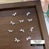 Accesorios para Uñas con Circonita Brillante, Moño, Corazón, Estrella Radiante, Flor de Cinco Pétalos, Productos Terminados Hechos a Mano, Decoraciones para Uñas con Pedrería Apilada