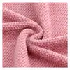 Terciopelo Chenilla de 290g, 100% Poliéster, Tejido Jacquard de Punto Grueso Unilateral con Grano Dorado, Tejido de Punto de Moda para Abrigo de Otoño e Invierno