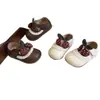 Zapatos de Salón Mary Jane de Boca Baja de Nuevo Estilo Primavera y Otoño para Niñas, Mocasines de Suela Suave Estilo Coreano, Zapatos de Cuero de Princesa para Bebés