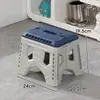 Taburete Pequeño Plegable para Exteriores Silla Esterilla de Pesca Silla Portátil para Estudiantes de Arte Camping Silla Gruesa Elevada Tablero de Plástico