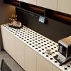 Jogos Americanos Estilo Tweed Impermeáveis e Resistentes a Manchas PVC à Prova de Óleo Tapete Anti-Escaldante para Gabinete de TV Bancada Multifuncional Mesa de Jantar