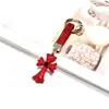 Llavero Colgante con Forma de Cruz Vintage Transfronterizo para Coche con Diamantes, Llavero Anillo con Colgante Creativo de Pareja Totalmente con Diamantes