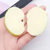 Fatias de Frutas de Resina Transfronteiriças Romã Abacaxi Kiwi Pingente de Bolsa Acessórios para Chaveiro DIY Pingente