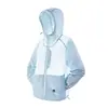 Nuevo Producto de Verano: Ropa de Protección Solar de Seda de Hielo al Tacto Fresco UPF50+ Estilo Pareja Marca de Moda Protección UV con Capucha Ligera