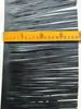 No. 555 Accesorios de Ropa DIY Cuero PU Negro Flecos de Cuero de Doble Cara Adorno de Encaje Ancho 15-15.1 cm Adorno para Dobladillo de Falda