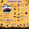 Conjunto de Adesivos de Carro para Cruzeiro de Halloween Adesivo Magnético Adesivo Decorativo de Desenho Animado Adesivo de Festa Adesivo de Feriado Adesivo de Festa para Geladeira