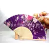Em Estoque Leque de Bambu Estilo Chinês 21cm Atacado Leque Clássico Leque Dobrável Estilo Antigo Leque de Bambu Estilo Japonês