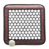 Cojín de Asiento Calefactable de Turmalina con Piedra de Germanio Blanca y Rayos Infrarrojos Lejanos para Oficina y Hogar, Adecuado para Todas las Estaciones