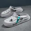 Sandalias de suela gruesa para hombre, zapatos de verano 2023, antideslizantes, informales, de suela blanda, para playa.