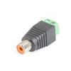 Conector RCA Terminal Lotus hembra positivo y negativo sin soldadura Cámara de vigilancia Audio y video Adaptador de terminal AV