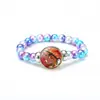 Pulsera de Cuentas de Pokémon, Pulsera Elástica de Colores con Cuentas, Accesorio de Pulsera Elástica de Pikachu Pokémon