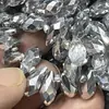Venta Directa de Fábrica 6X12 Colgante de Gota de Agua de Vidrio Cosido a Mano Cuentas Accesorios para Joyería DIY Cuentas de Gota de Agua con Agujero Horizontal de Cristal