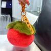 Peluche imitación piel de conejo Rex cosa buena pasó llavero colgante colgante caqui adornos para bolso lindo regalo de cumpleaños para mujeres