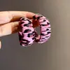 Aretes Redondos Estampado de Leopardo Maillard Marrón Diseño Retro Lujo Accesible Aretes de Estilo Étnico Aretes de Nicho de Alta Gama para Mujer