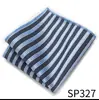 Pañuelo de bolsillo de jacquard para trajes, pañuelo de pecho para traje formal de hombre, pañuelo de bolsillo a rayas, accesorios para traje, multicolor en stock al por mayor