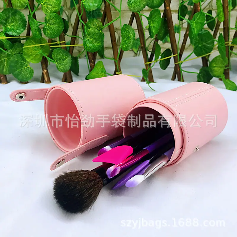圆筒形化妆盒