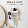 Anillo para el Cabello Banda para el Cabello Estante de Almacenamiento Lápiz Labial Perfume Gafas Estante de Almacenamiento Gancho de Baño Lavabo de Tocador Artefacto de Pared