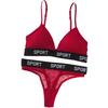 Conjunto de Sutiã Push-up de Renda Sexy Transfronteiriço para Mulheres Desejo Puro Sem Aro Costas Bonitas Camisola Conjunto de Lingerie Sexy