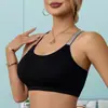 Sujetador Deportivo Sexy con Tirantes Flash Europeo y Americano Chaleco a Prueba de Impactos para Fitness Yoga Running Talla Grande Transfronterizo Sujetador Push-Up