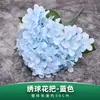 Flores de Hortensia Artificiales para Decoración de Bodas, Decoración de Pared de Flores Falsas Hechas a Mano, Accesorios de Flores de Seda, Flores Artificiales, Venta al por Mayor y Dropshipping de Alta Demanda Transfronteriza