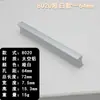 Nuevo Mango de Aleación de Aluminio de Una Palabra Chino 8020 Muebles Gabinete Mango de Aluminio Moda Armario Tirador de Puerta de Cajón Hogar