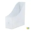Organizador de Arquivos de Mesa Minimalista Fosco Transparente Caixa de Armazenamento de Documentos de Escritório Caixa de Armazenamento Estilo Japonês Porta-Arquivos