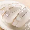 Juego de Cuencos de Arroz Cerámicos de Alta Gama Jingdezhen para el Hogar Cuenco para Comer Cuenco Pequeño Cuenco Popular Vajilla Japonesa Cuenco Venta al por Mayor