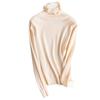 Suéter de Cuello Alto Otoño/Invierno 2023 Ropa de Punto para Mujer Color Sólido Suéter de Lana para Mujer Comercio Exterior al por Mayor Disponible para Dropshipping