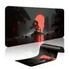 Alfombrilla de Ratón Grande Estilo Minimalista con Paisaje de Atardecer, Alfombrilla para Escritorio de Gaming, Borde Engrosado con Costura de Bloqueo, Alfombrilla Antideslizante para Teclado de Computadora de Escritorio