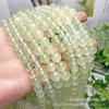 Venda Direta de Fábrica de Contas Redondas de Jade Xinshan Yuxiu, Contas Soltas de Jade Uva Verde, Produtos Semi-Acabados de Jade Uva, Acessórios para Joias DIY