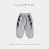 Pantalones para bebé Dudu Pantalones largos casuales para niños Estilo nuevo para niños Ropa infantil Ropa para niñas Pantalones de chándal para bebé Primavera