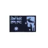 Corte bordado luminoso para exteriores logo insignia bordada IR insignia bordada pegatinas de tela de venta caliente Velcro