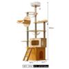 Estrutura de Escalada para Gatos Luxuosa Tudo-em-Um Estrutura de Escalada Grande para Gatos Luxuosa Cápsula Espacial Dupla Ninho para Gatos Fabricante de Árvore para Gatos Atacado