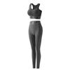Novo Conjunto de Roupas Esportivas Fitness Respirável de Malha, Absorvente de Suor e Secagem Rápida, Conjunto de Calças para Corrida, Esportes e Yoga Venda por Atacado