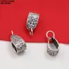 Plata de Ley Mariposa Pez Pequeño Borla Hebilla Cuenta Coleccionista Accesorios Retro Viejo DIY Hecho a Mano con Cuentas Pasador T Material