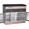 Gabinete de té de desinfección con encimera de mármol de doble puerta gabinete de distribución de mármol gabinete de desinfección por ozono e infrarrojos comercial horizontal