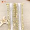 Banda Elástica de Punto con Volantes de un Solo Color Accesorio para el Cabello Ropa Interior para Mujer Traje de Baño Malla Transpirable Ropa para Bebé Lazo Elástico