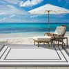 Alfombrillas de Polipropileno para Exteriores al por Mayor del Fabricante con Formas Geométricas Clásicas, Impermeables, de Secado Rápido, Fáciles de Limpiar y Plegables